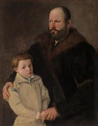 Homme et garçon